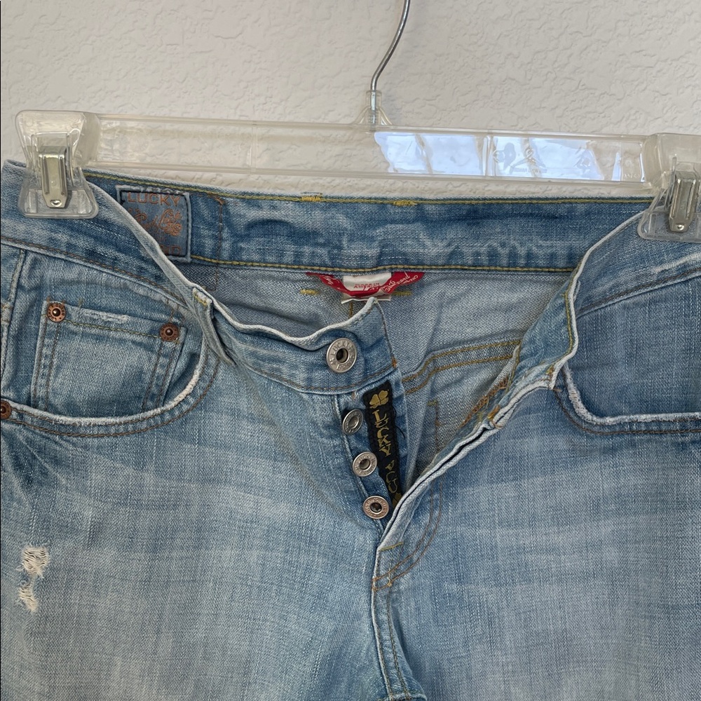 Lucky Brand Sky Blue Straight Leg Jeans